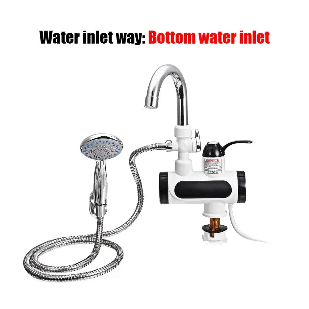 Wearclo | 3000W Electric Kitchen Faucet with Instant Hot Water - FlowHeat