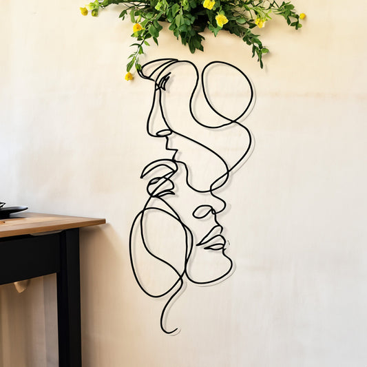 Wearclo | 3D Metal Wall Art in Minimalist Design