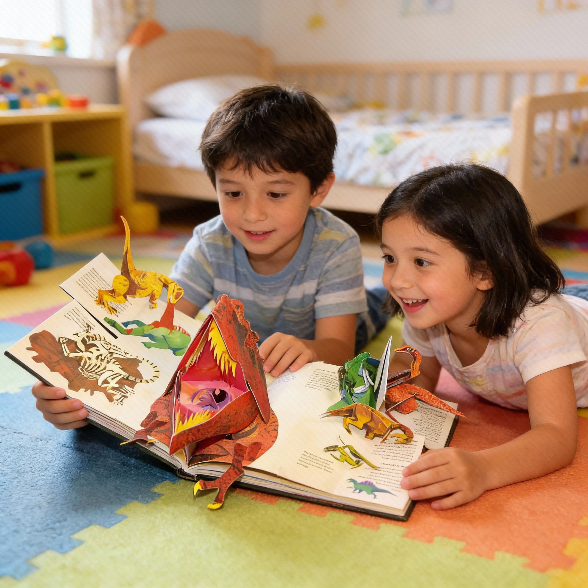 Wearclo | 3D Pop-up Book Dinosaurs