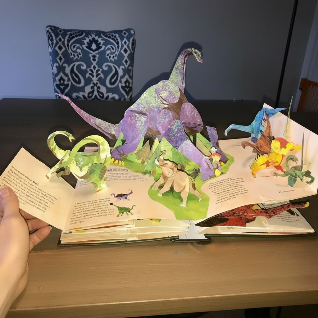 Wearclo | 3D Pop-up Book Dinosaurs