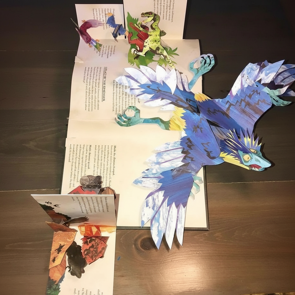 Wearclo | 3D Pop-up Book Dinosaurs