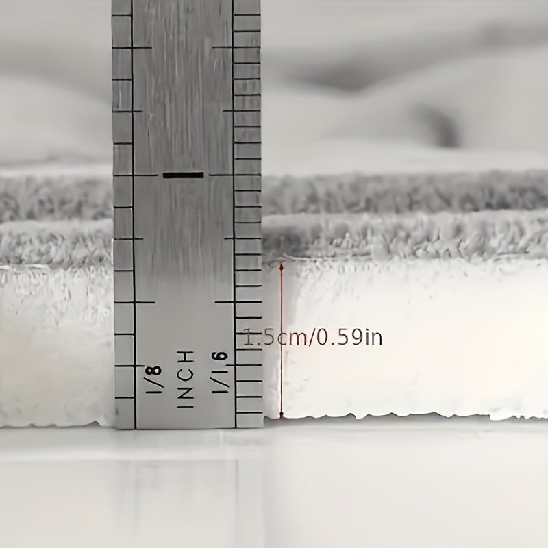 Wearclo | Absorbent Bath Mat with Pebble Design, Non-Slip