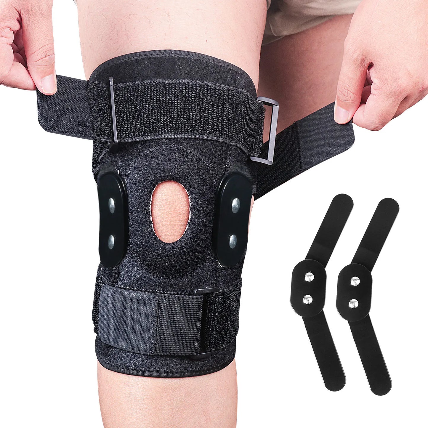 Wearclo | Adjustable Hinged Knee Brace for Support & Pain Relief