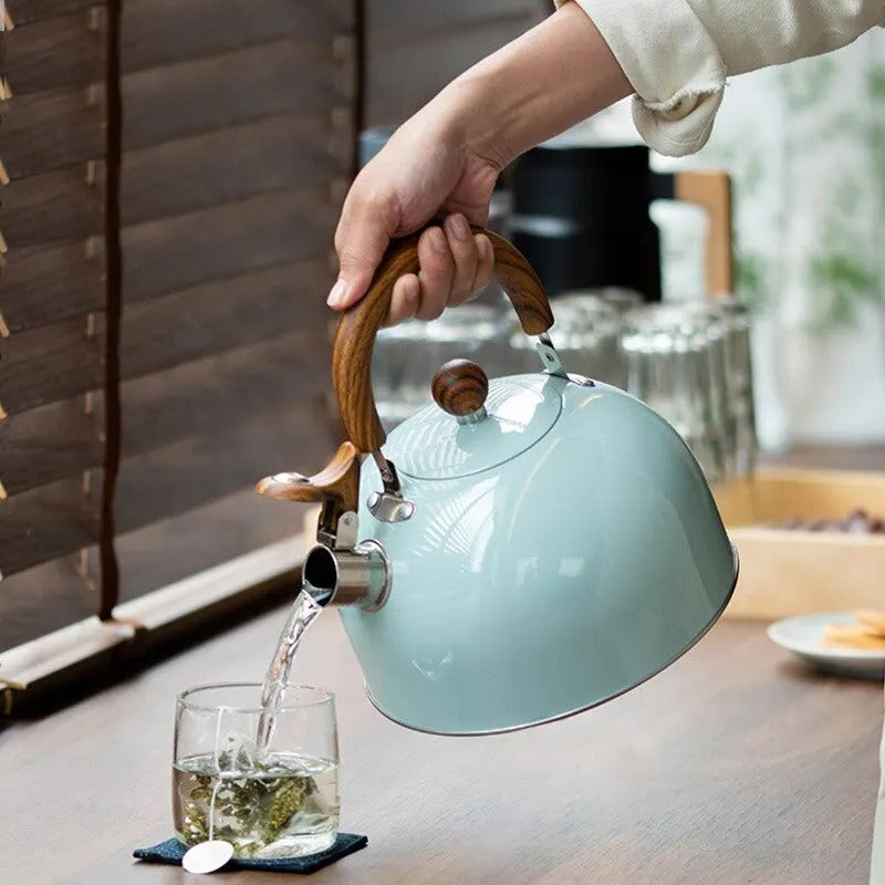 Wearclo | Adjustable Stainless Steel Kettle | With Whistle | 2.5L/3L