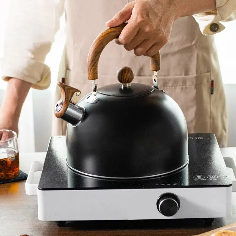 Wearclo | Adjustable Stainless Steel Kettle | With Whistle | 2.5L/3L