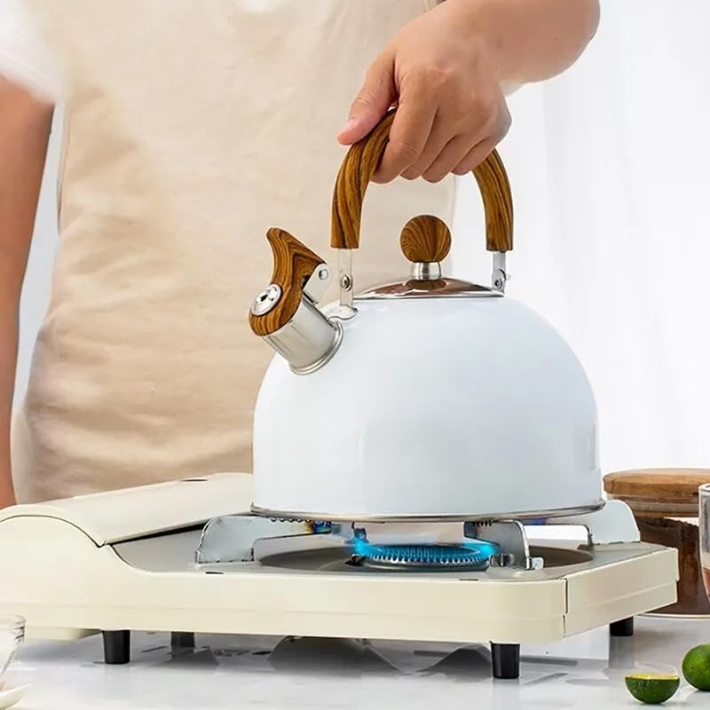 Wearclo | Adjustable Stainless Steel Kettle | With Whistle | 2.5L/3L