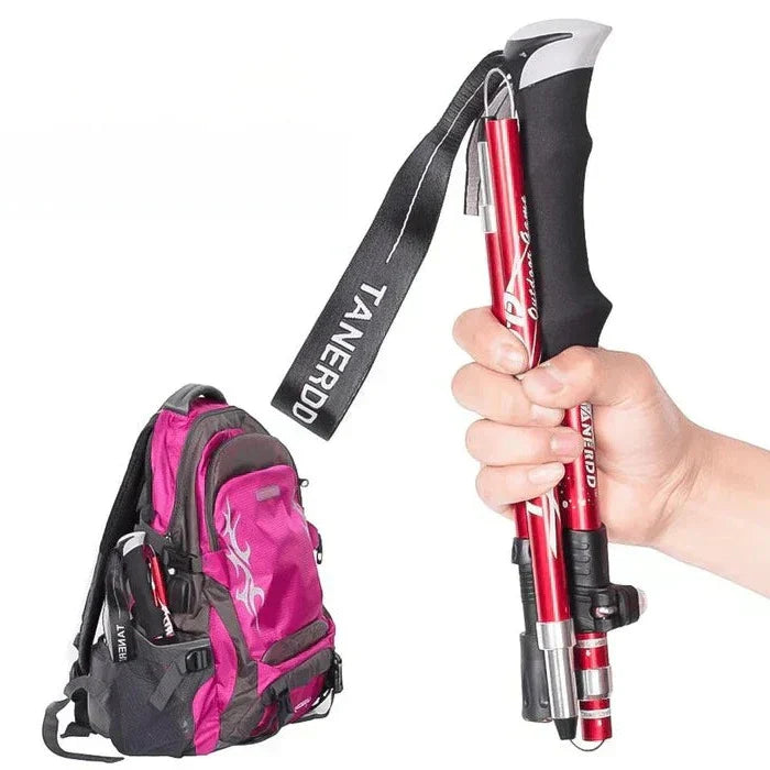 Wearclo | Adjustable Trekking Poles - Folding Telescopic Rod