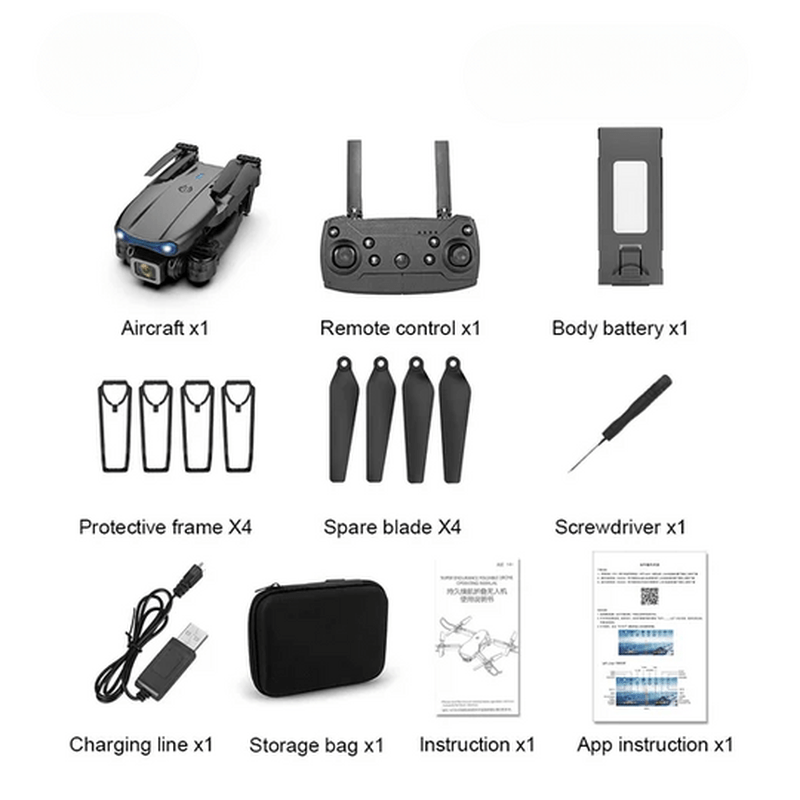 Wearclo | AeroPro - Drone with 4K UHD Camera and Long Battery Life