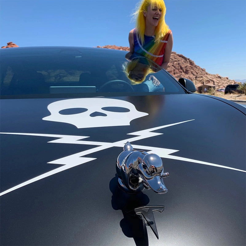 Wearclo | Angry Rubber Duck Hood Ornament