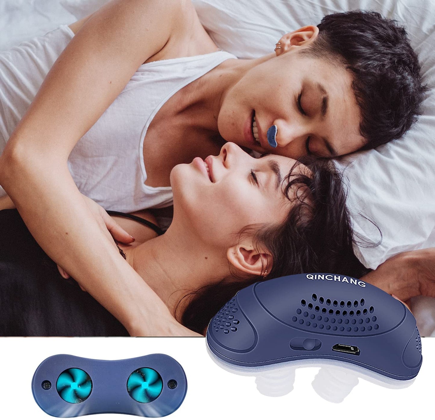 Wearclo | Anti-Snoring Device | Tubeless, Maskless Micro-CPAP