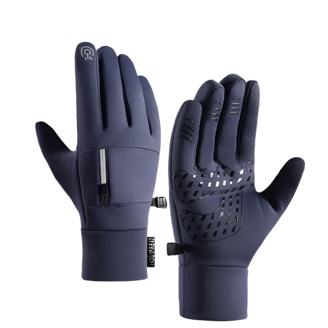 Wearclo | ArcticGuard Waterproof Thermal Winter Gloves – Windproof, Touchscreen & Anti-Slip Design