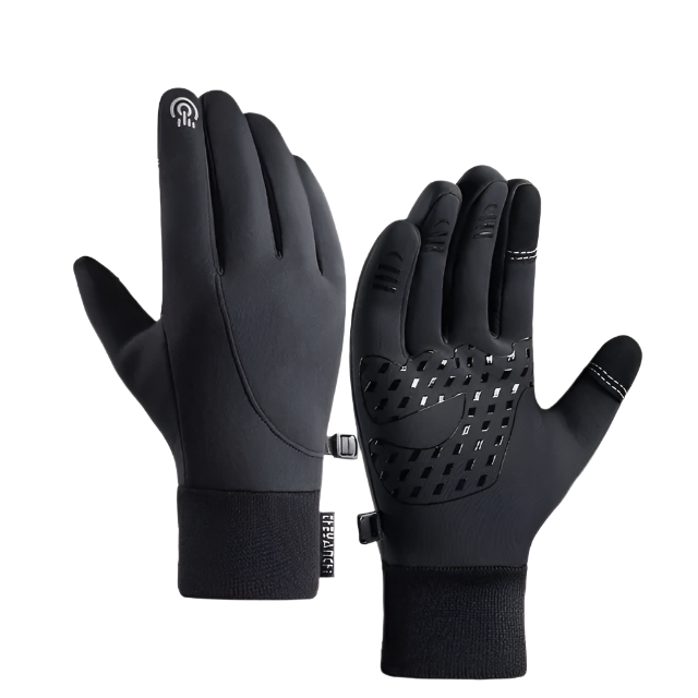 Wearclo | ArcticGuard Waterproof Thermal Winter Gloves – Windproof, Touchscreen & Anti-Slip Design