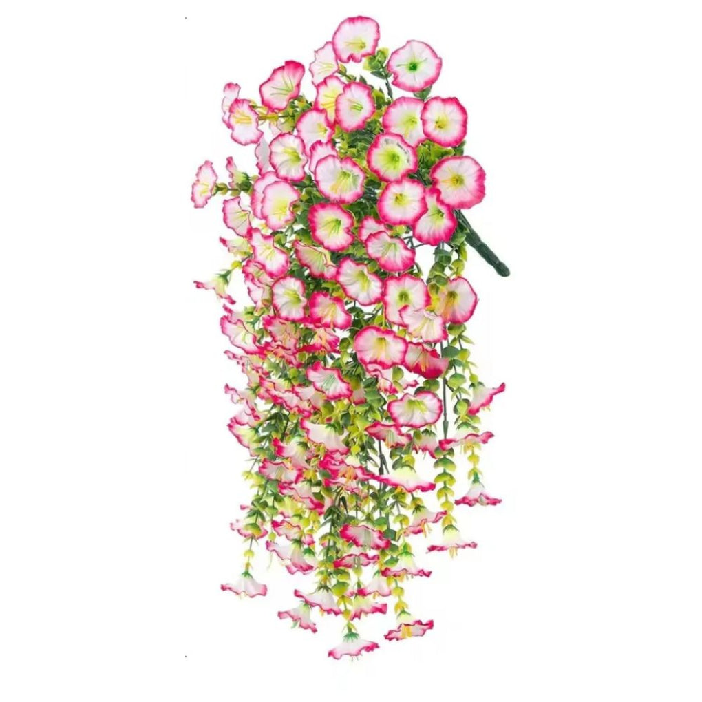 Wearclo | Artificial Morning Glory Flower Hanging Decor