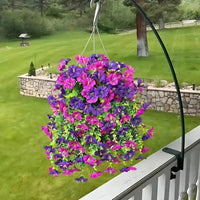 Wearclo | Artificial Morning Glory Flower Hanging Decor