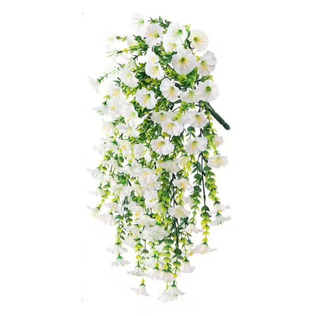 Wearclo | Artificial Morning Glory Flower Hanging Decor