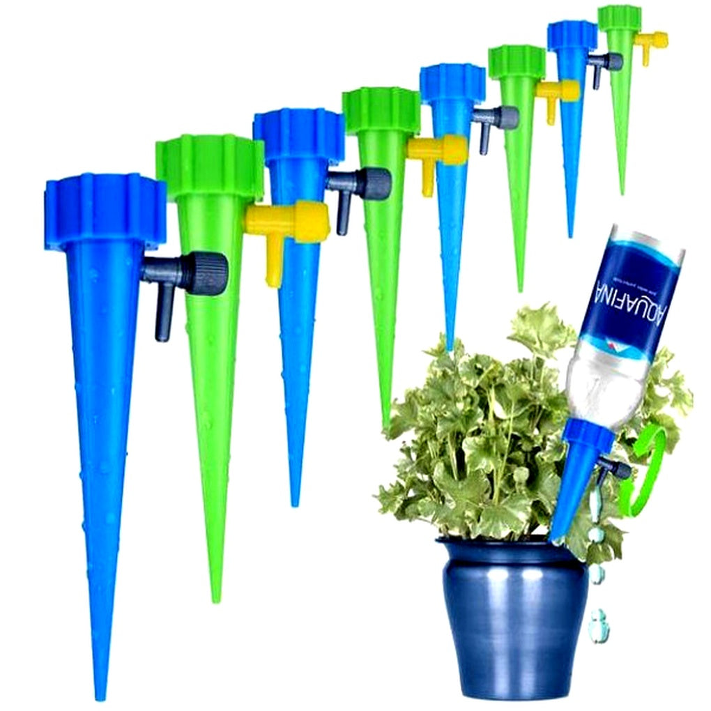 Wearclo | Automatic Plant Watering Spikes – Adjustable Flow Garden Aid