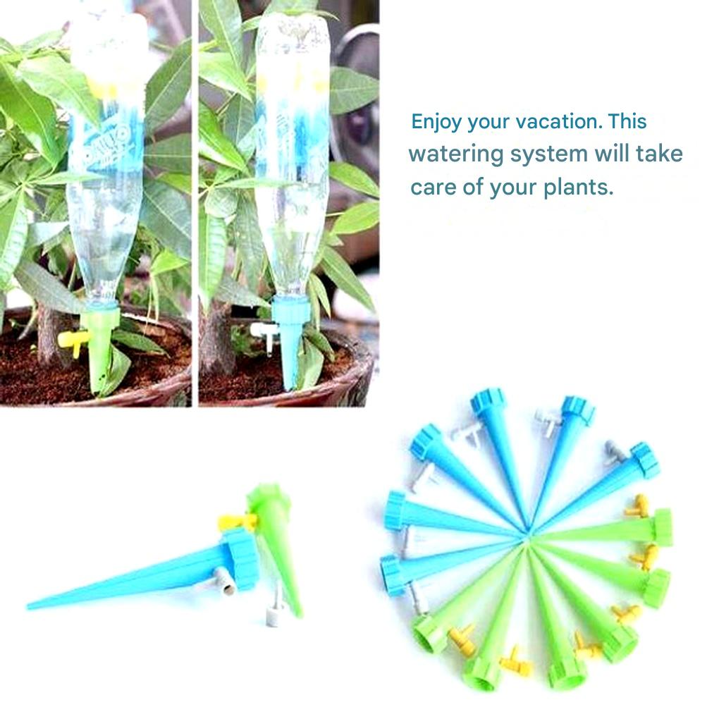 Wearclo | Automatic Plant Watering Spikes – Adjustable Flow Garden Aid