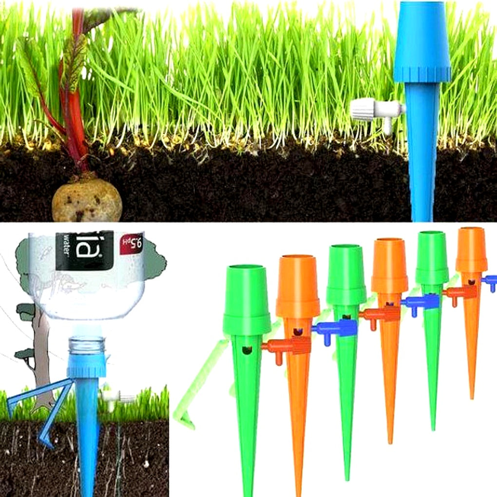 Wearclo | Automatic Plant Watering Spikes – Adjustable Flow Garden Aid