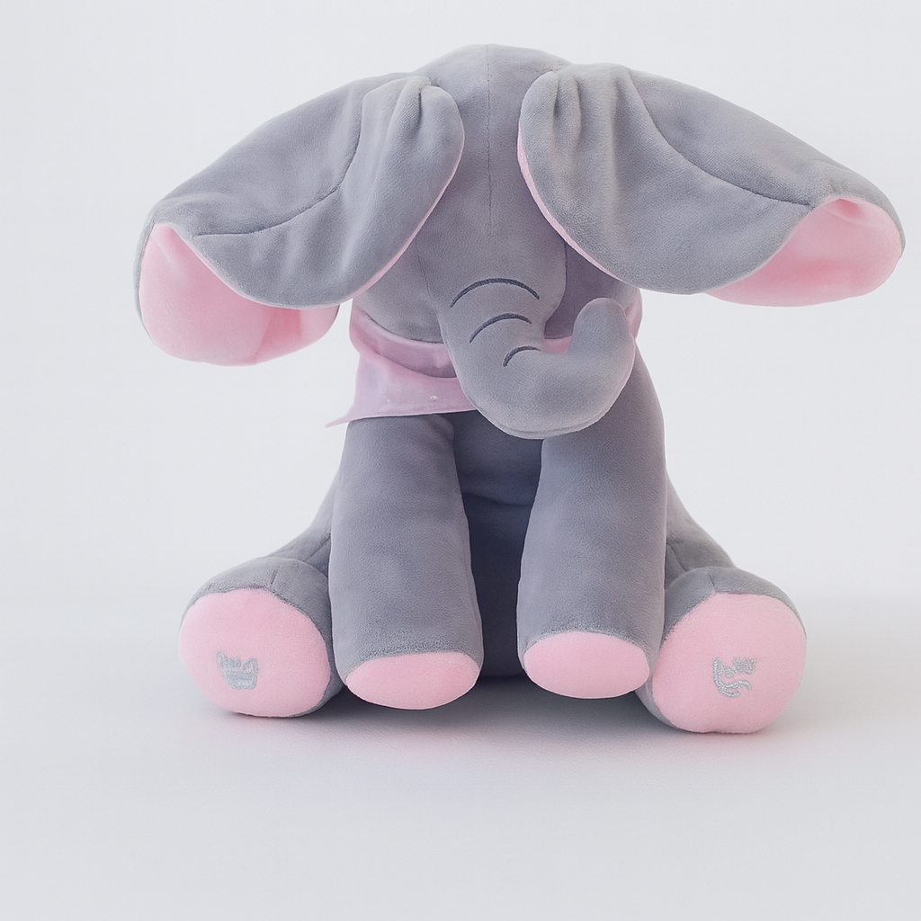 Wearclo | Baby Elephant Plush Toy with Flapping Ears