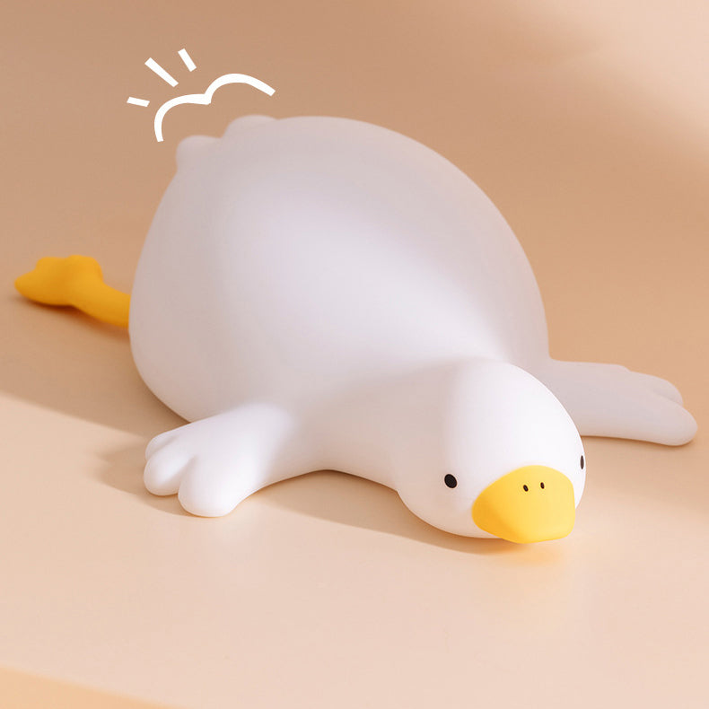 Wearclo | Big White Goose Tap Tap LED Night Light