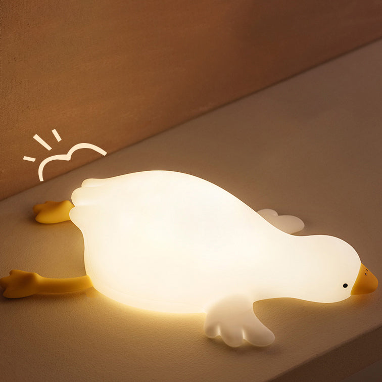 Wearclo | Big White Goose Tap Tap LED Night Light