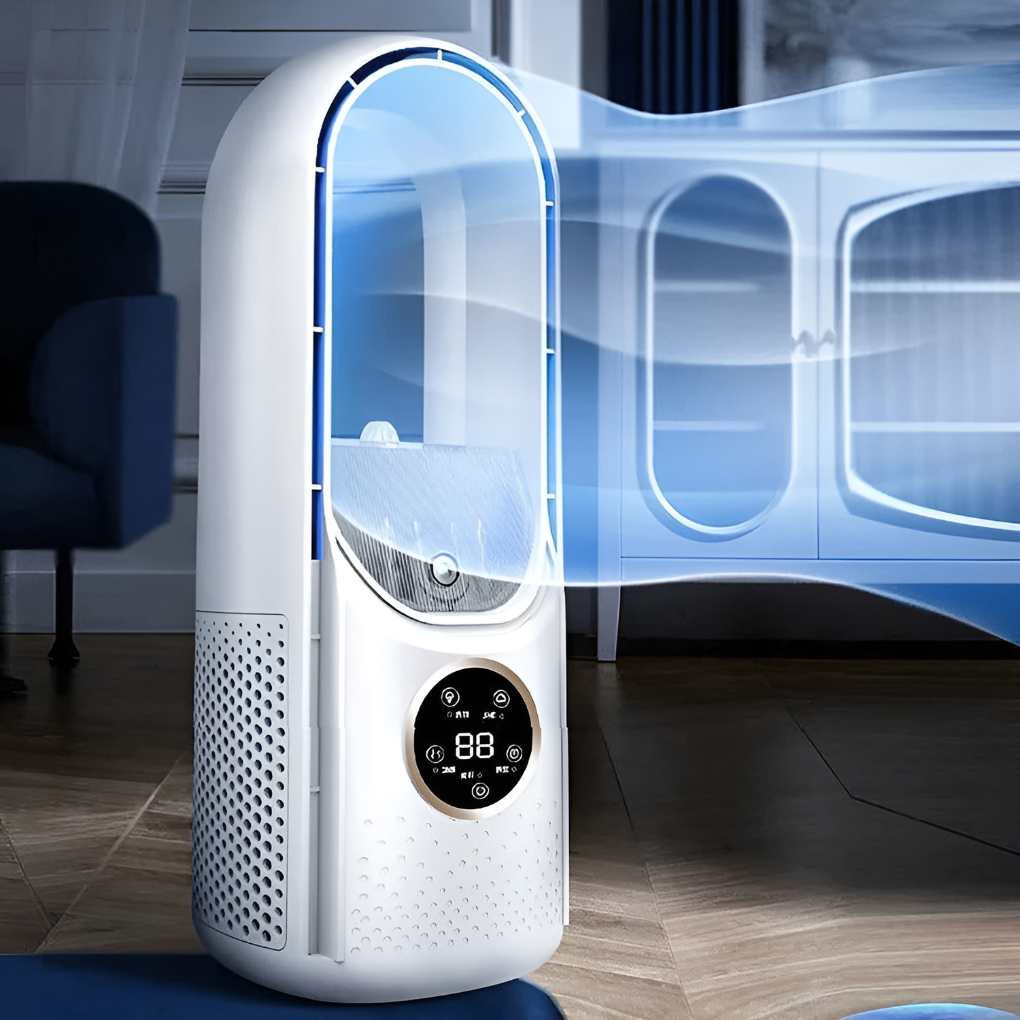 Wearclo | Bladeless Portable Air Cooler with Night Light
