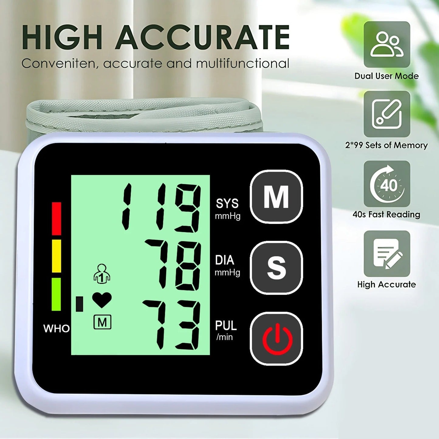 Wearclo | Blood Pressure Monitor – Practical, Accurate Measurements for Daily Use