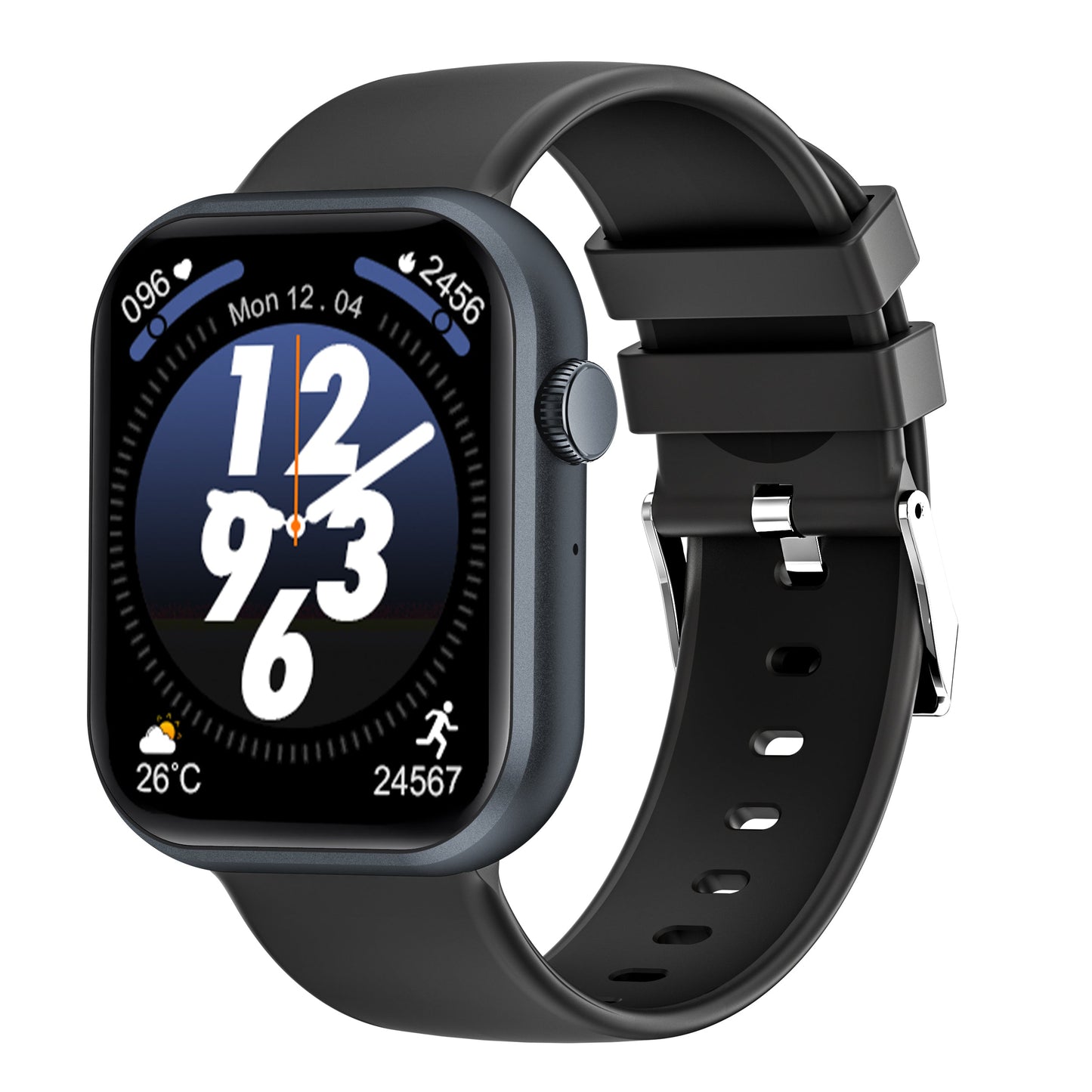 Wearclo | Blood Sugar Blood Pressure Blood Oxygen Sleep Monitor Waterproof Smartwatch