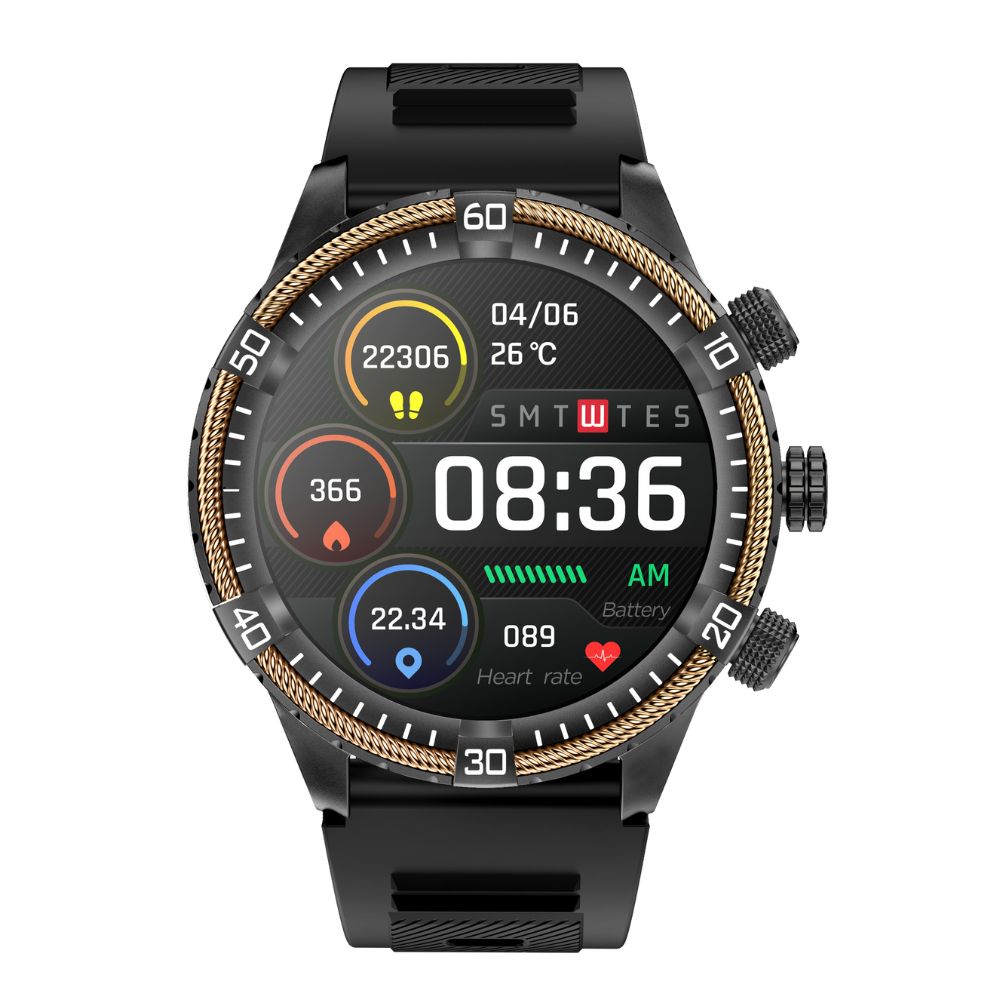 Wearclo | Blood Sugar Blood Pressure Blood Oxygen Sleep Monitor Waterproof Smartwatch