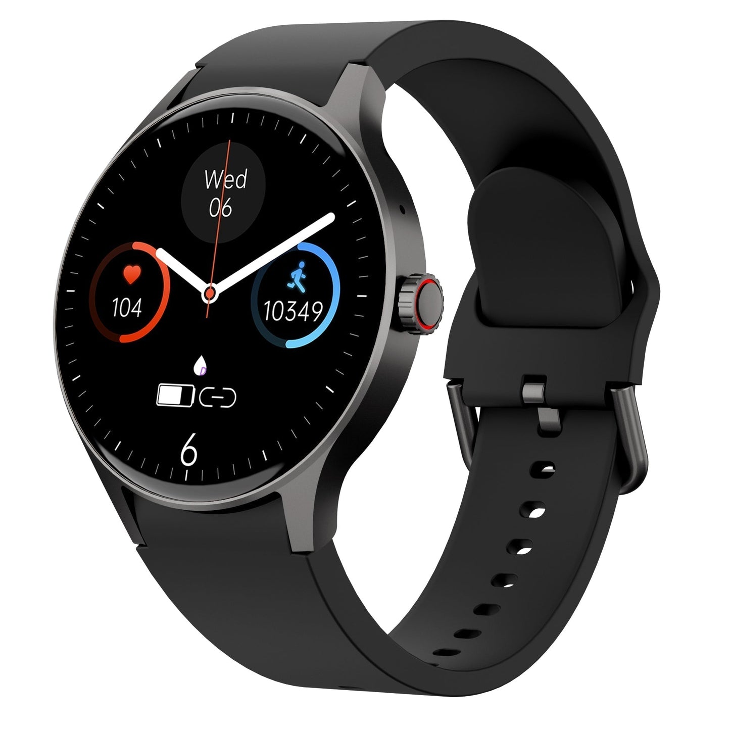 Wearclo | Blood Sugar Blood Pressure Blood Oxygen Sleep Monitor Waterproof Smartwatch