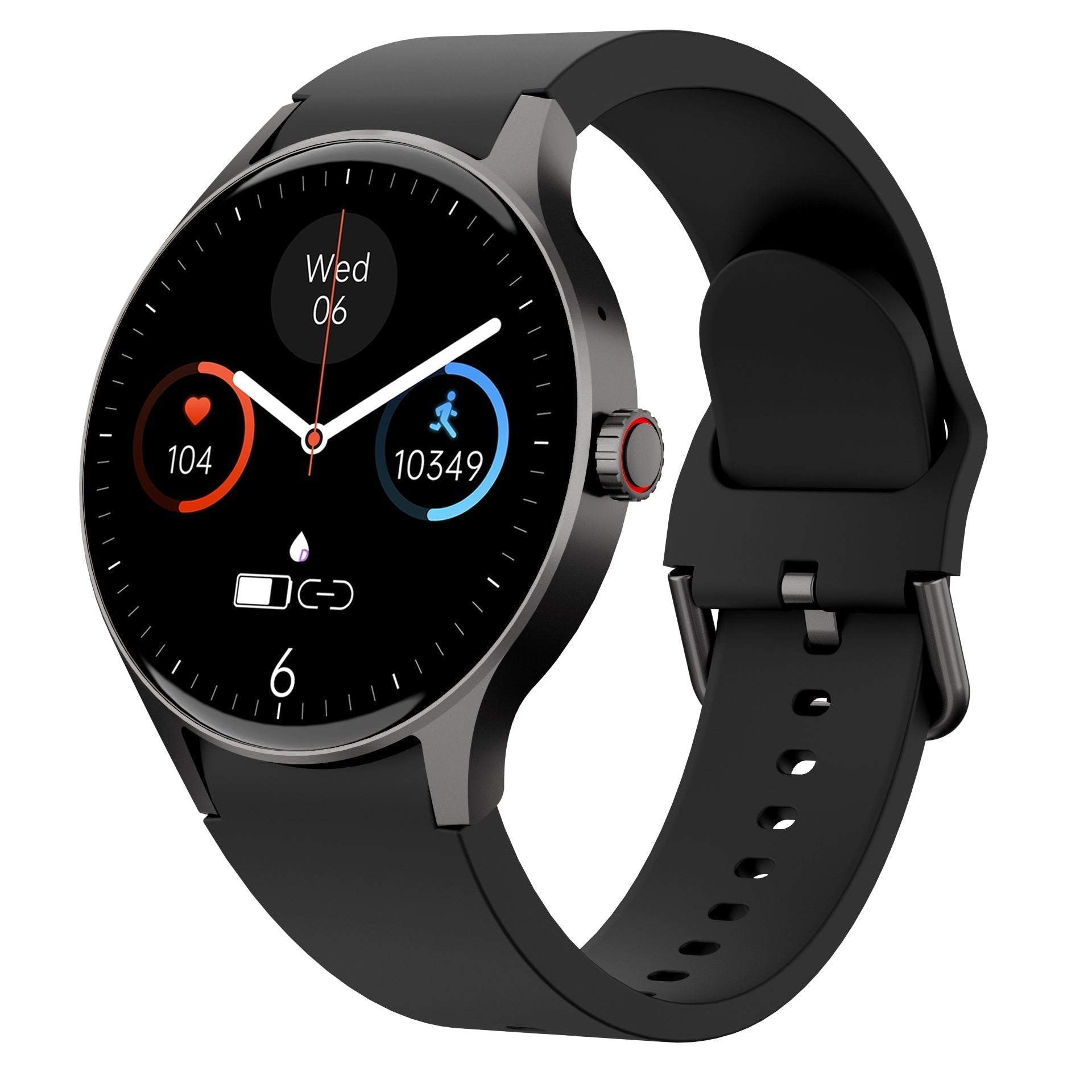 Wearclo | Blood Sugar Blood Pressure Blood Oxygen Sleep Monitor Waterproof Smartwatch