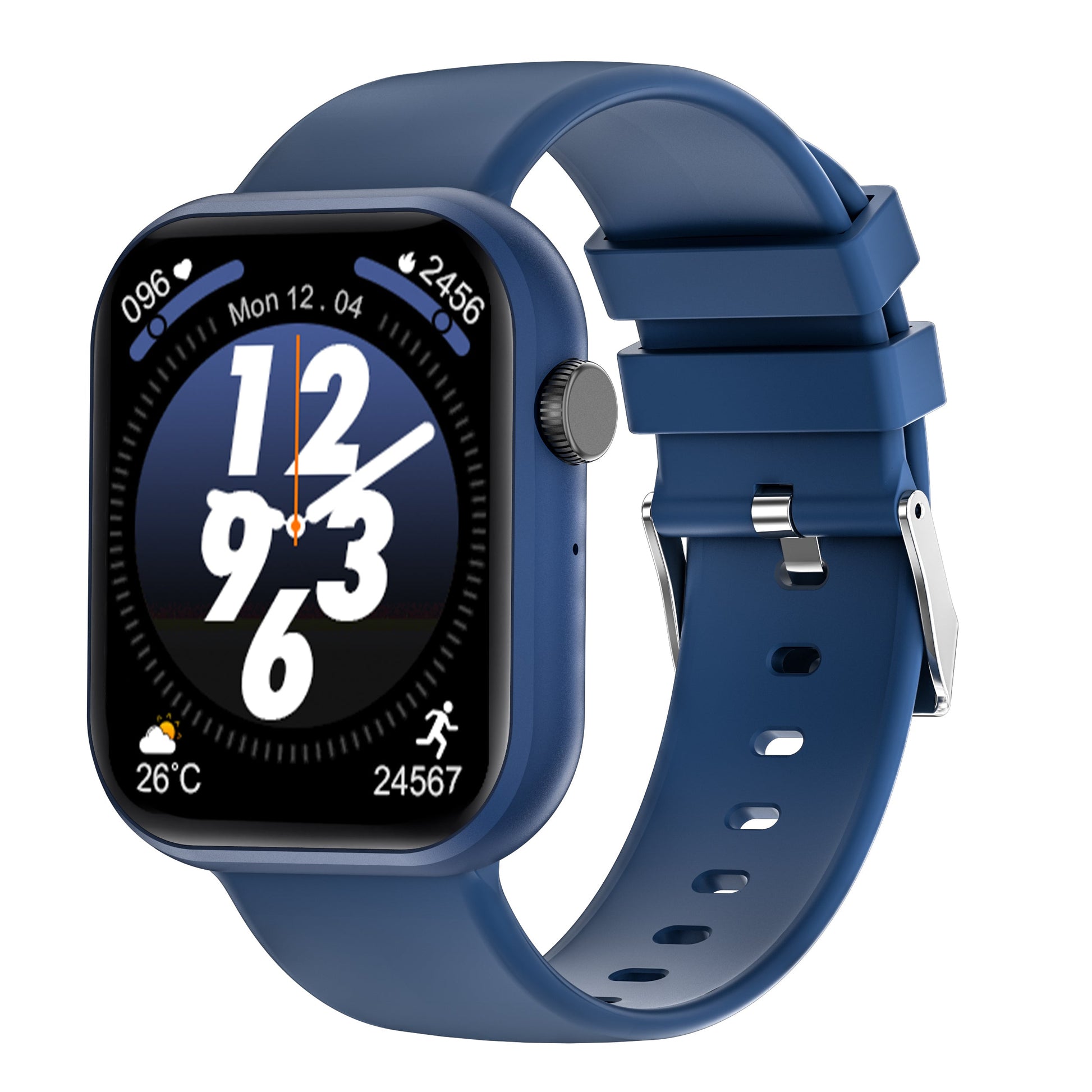 Wearclo | Blood Sugar Blood Pressure Blood Oxygen Sleep Monitor Waterproof Smartwatch
