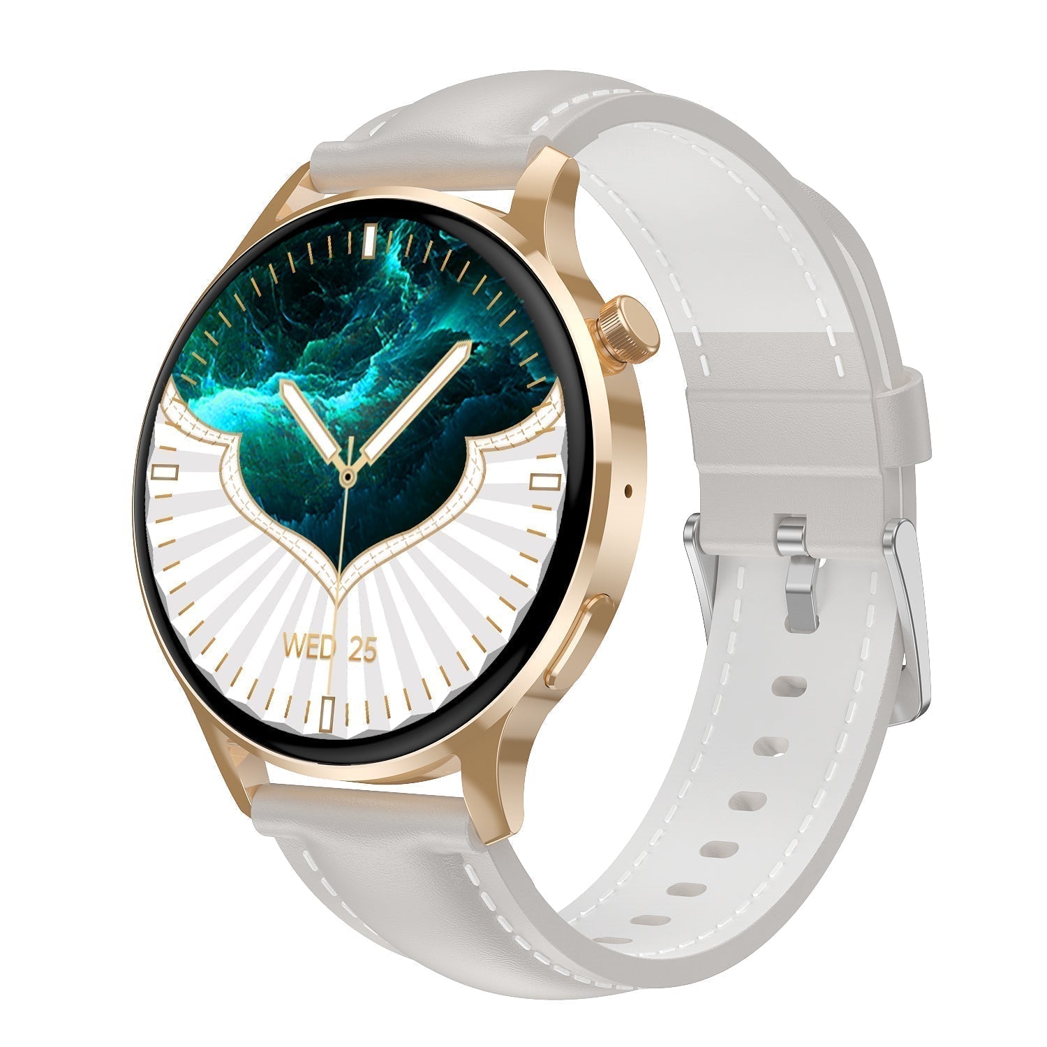 Wearclo | Blood Sugar Blood Pressure Blood Oxygen Sleep Monitor Waterproof Smartwatch