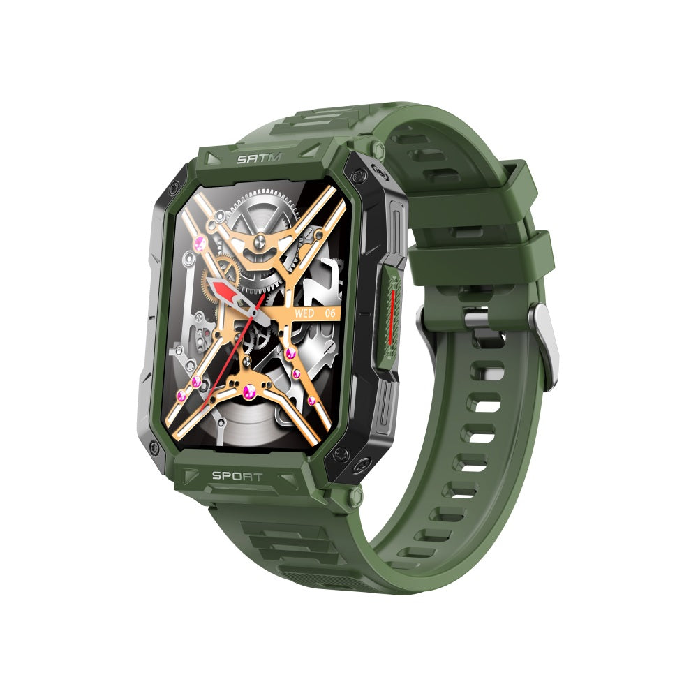 Wearclo | Blood Sugar Blood Pressure Blood Oxygen Sleep Monitor Waterproof Smartwatch