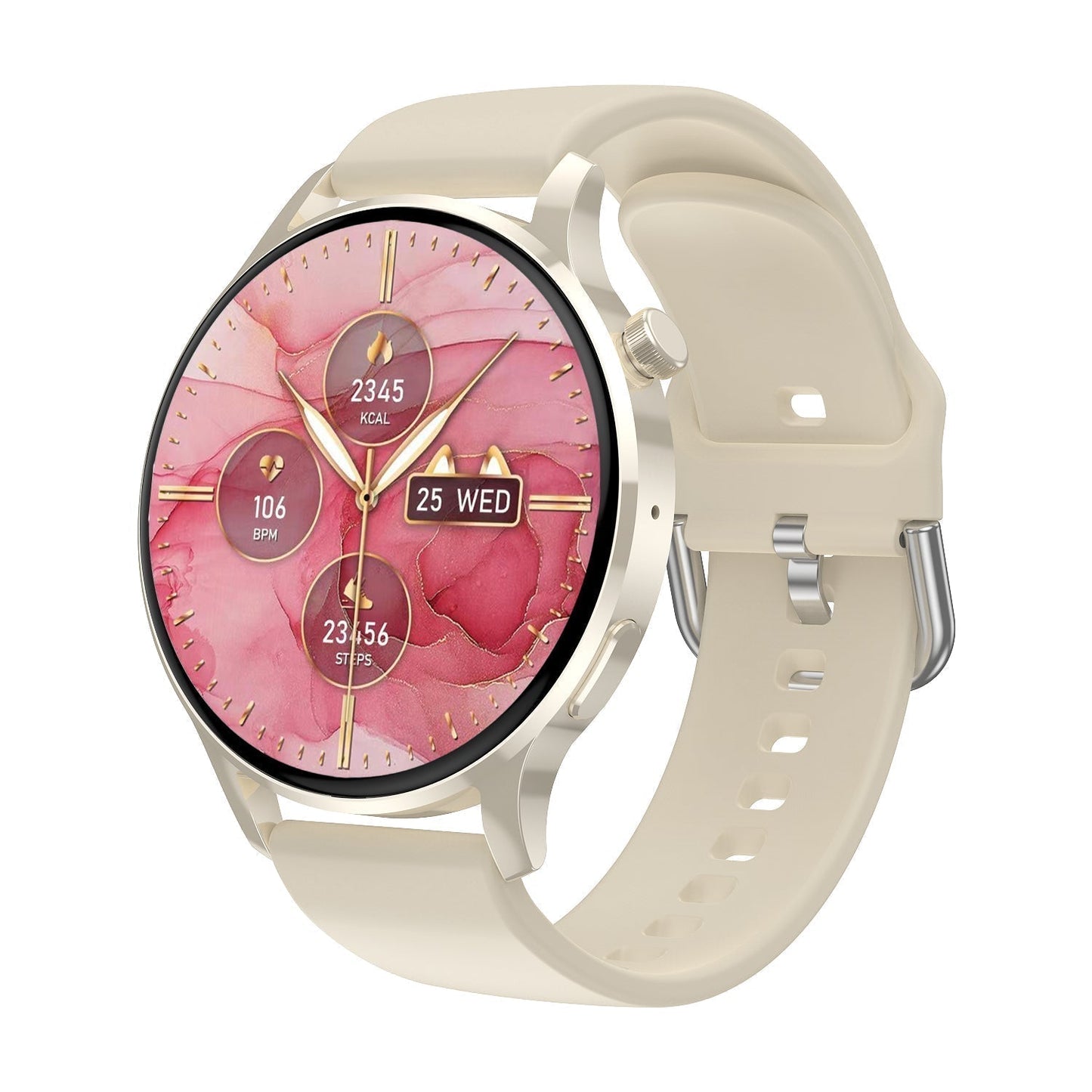 Wearclo | Blood Sugar Blood Pressure Blood Oxygen Sleep Monitor Waterproof Smartwatch