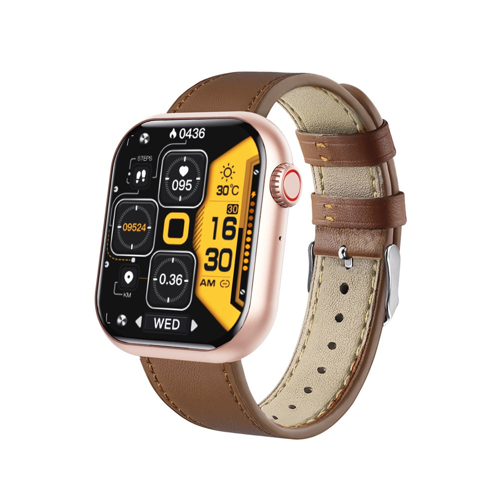 Wearclo | Blood Sugar Blood Pressure Blood Oxygen Sleep Monitor Waterproof Smartwatch