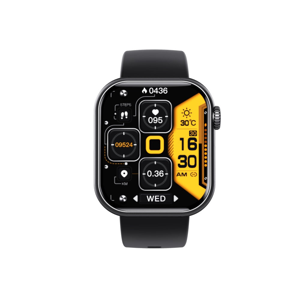 Wearclo | Blood Sugar Blood Pressure Blood Oxygen Sleep Monitor Waterproof Smartwatch