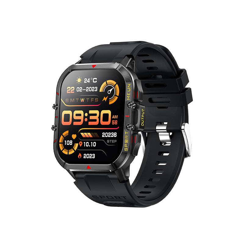Wearclo | Blood Sugar Blood Pressure Blood Oxygen Sleep Monitor Waterproof Smartwatch