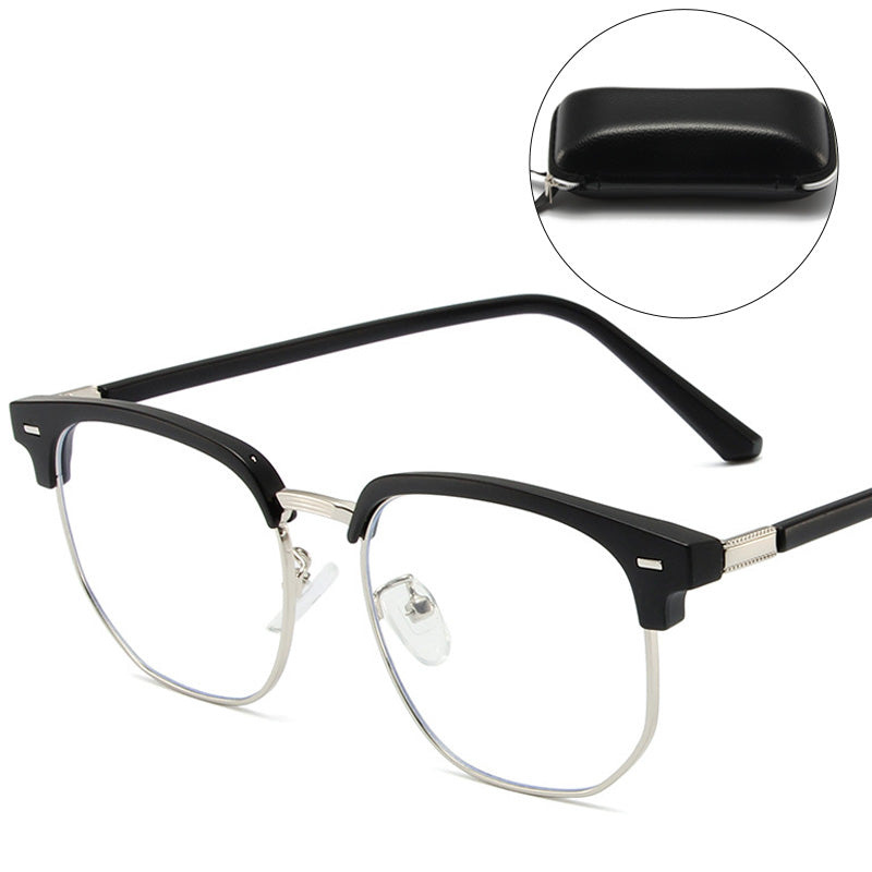 Wearclo | Blue Light Blocking Half-Rim Glasses