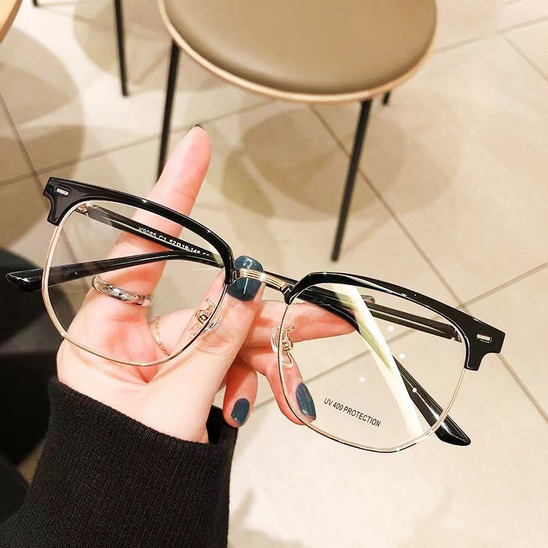 Wearclo | Blue Light Blocking Half-Rim Glasses