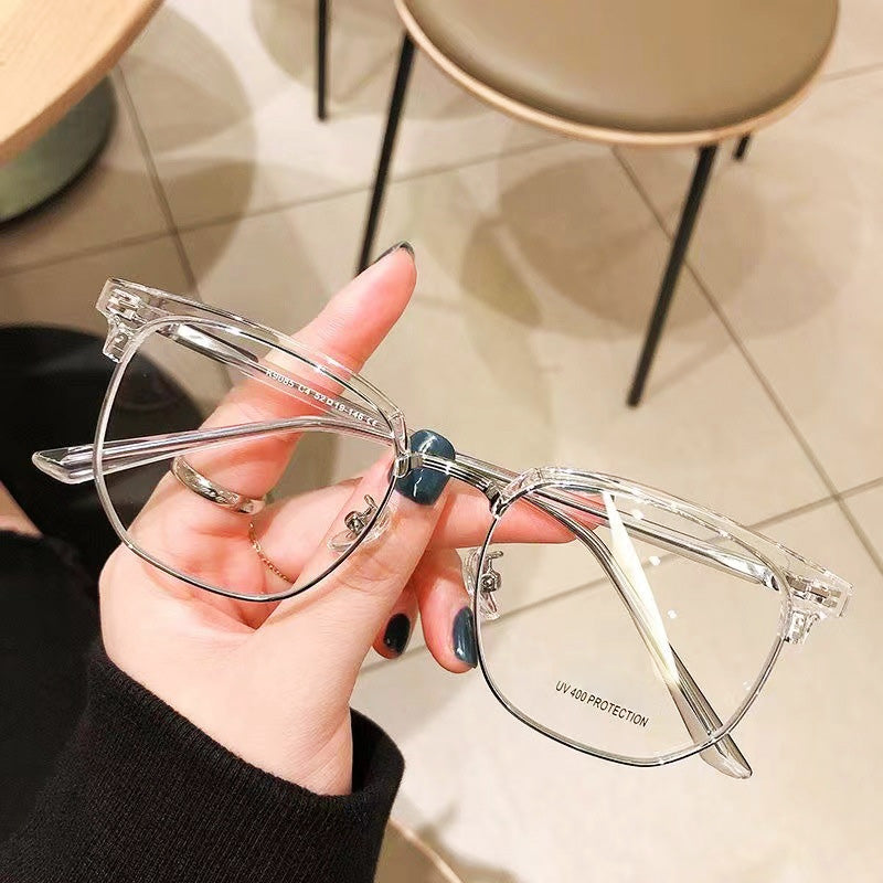 Wearclo | Blue Light Blocking Half-Rim Glasses