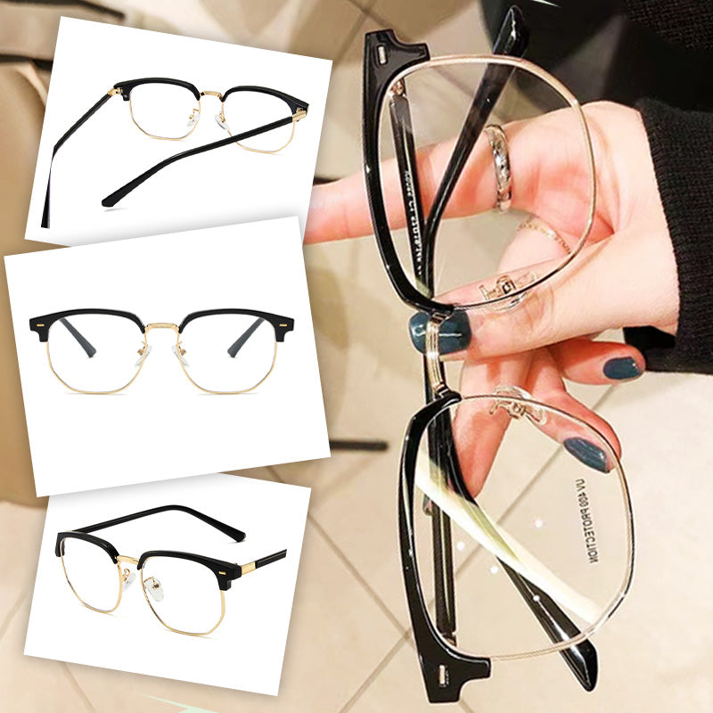 Wearclo | Blue Light Blocking Half-Rim Glasses