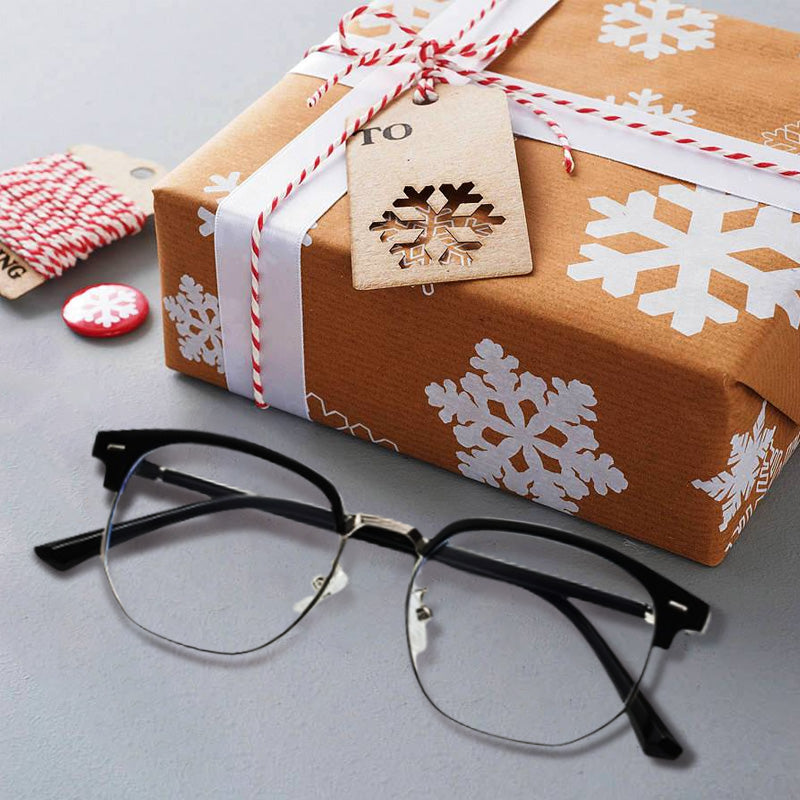 Wearclo | Blue Light Blocking Half-Rim Glasses