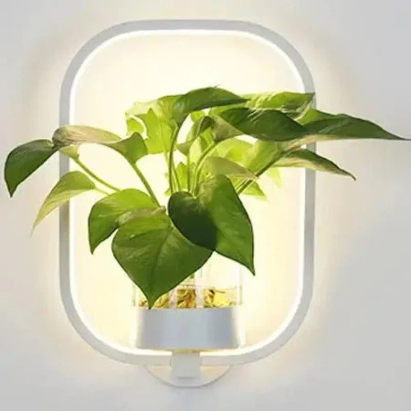 Wearclo | Botanical Wall Light with Plant | Stylish Wall Lighting