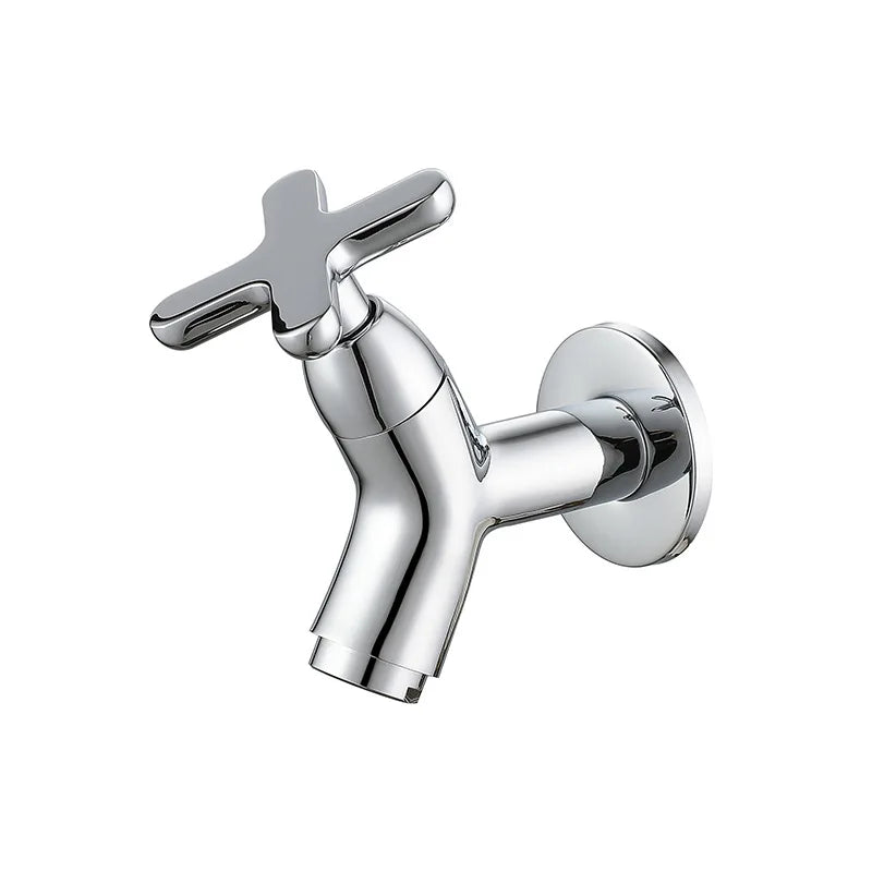 Wearclo | BrassFlow – Wall-Mounted Cold Water Tap in Solid Brass