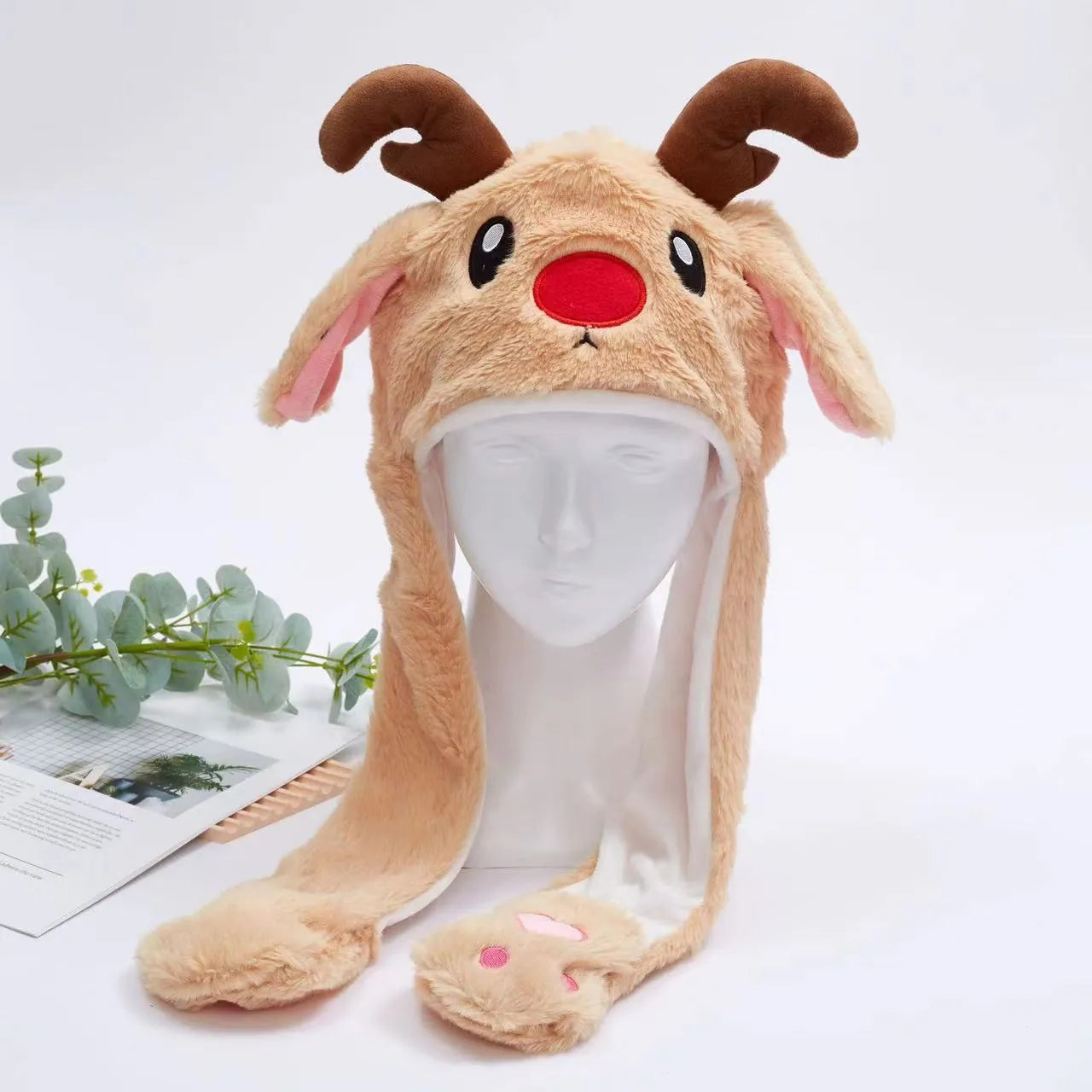 Wearclo | BunnyJoy   | Brings a smile to every face – Cute hat with moving ears