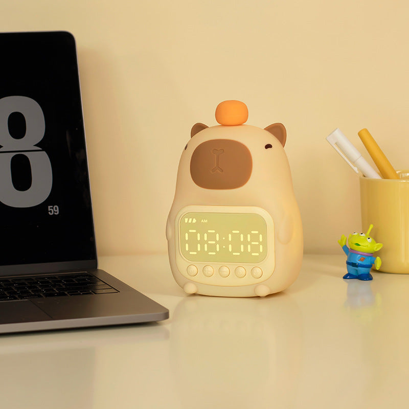 Wearclo | Capybara Companion Night Lamp & Alarm Clock
