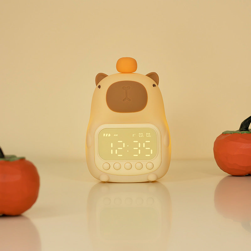 Wearclo | Capybara Companion Night Lamp & Alarm Clock