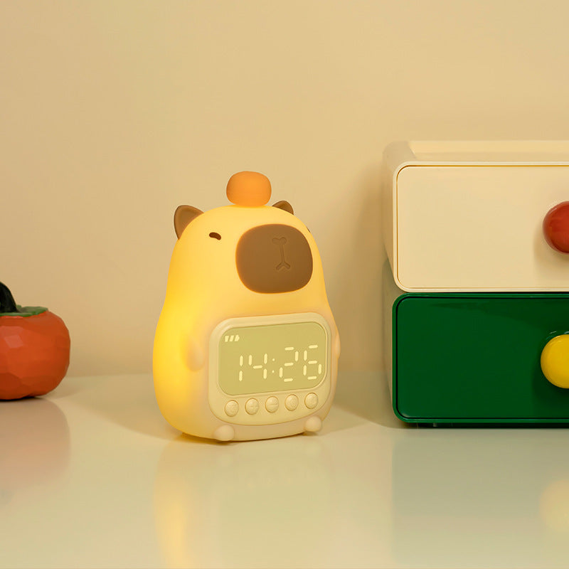 Wearclo | Capybara Companion Night Lamp & Alarm Clock