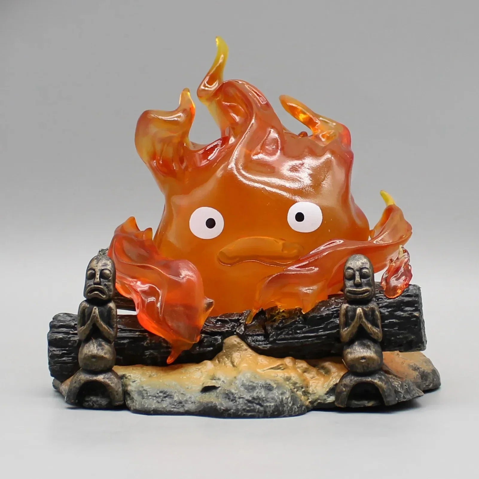 Wearclo | Cartoon Flame Figurine | Glowing Anime Decorative Figure (Glow-in-the-Dark)